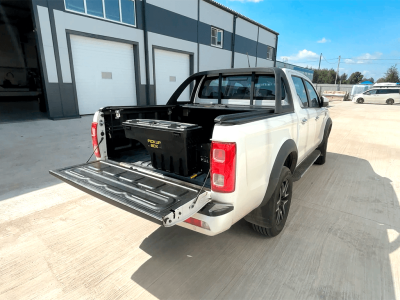 Бокс для пикапа поворот. L200 ЛЕВЫЙ PICKUPBOX