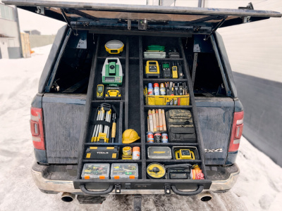 Кунг опция: Выкатная платформа.  Верхняя