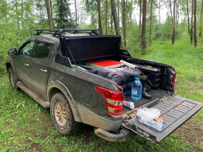 Крышка HAL 4-х секционная L200/ Fullback '15+ 4S PRO