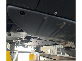 RAM 2024+ 3.0 л. RHO (540 л.с.) Защита днища. 3 листа с крепежом. 4 мм алюминий