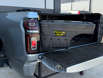 Бокс для пикапа поворот. POER ЛЕВЫЙ PICKUPBOX