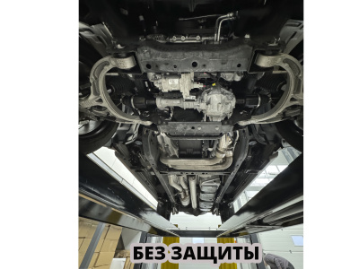 RAM 2018+  5.7 л. Защита днища (4 листа, 4 мм алюминий)