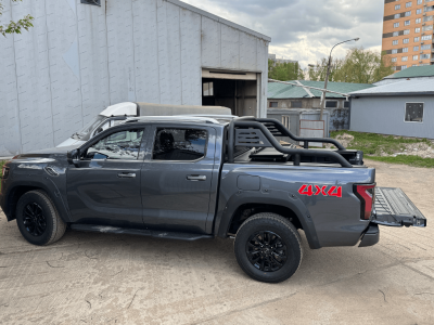 Крышка HAL 4-х секционная Foton V9 4S STANDART (под штатную дугу с доборами)