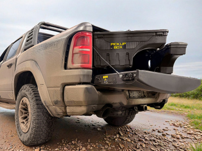 Бокс для пикапа поворот. RAM ЛЕВЫЙ PICKUPBOX