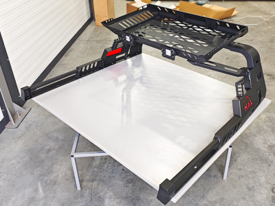 Дуга экспедиционная (корзина, 2 задних прожектора. Hilux, JAC и др.)