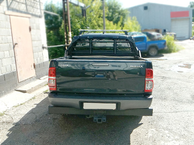 Дуга широкая с защитой стекла HAL PRO HILUX 7 VIGO