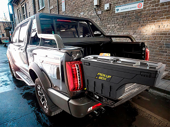 Бокс для пикапа поворот. JAC T9 ЛЕВЫЙ PICKUPBOX