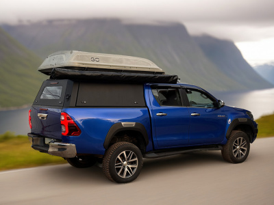 Кунг алюминиевый  Hilux Revo (3 двери)