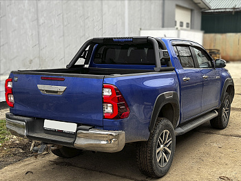 Дуга из нержавеющих круглых труб D76мм