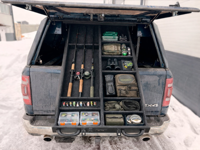 Кунг опция: Выкатная платформа.  Верхняя