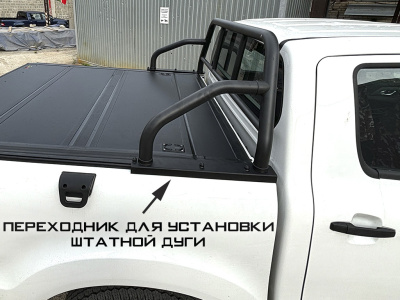 Переходник для установки штатной дуги JMC Vigus PRO нержавейка (комплект 2 шт.)