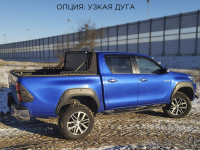 Крышка HAL 4-х секционная Hilux Revo '15 PRO