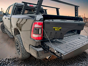 Бокс для пикапа поворот. RAM ЛЕВЫЙ PICKUPBOX