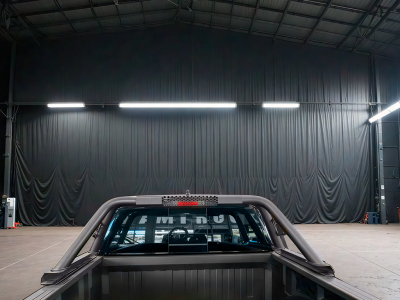 Дуга из круглых труб D76мм, нержавейка. Американские пикапы