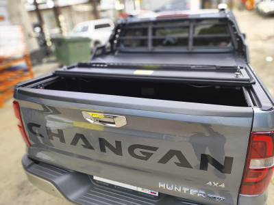 Пластиковая накладка на откидной борт Changan Hunter Plus (1 шт. со скотчем)