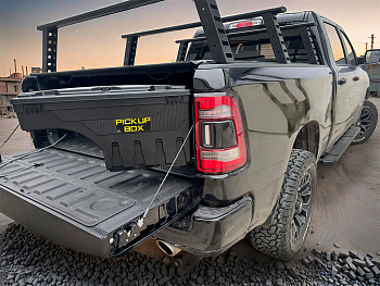 Бокс для пикапа поворот. RAM ПРАВЫЙ PICKUPBOX