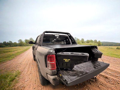 Бокс для пикапа поворот. RAM ЛЕВЫЙ PICKUPBOX