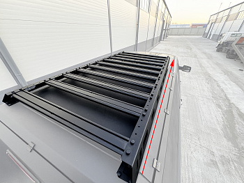 Кунг опция: Рейлинги удлинённые с заходом на кабину