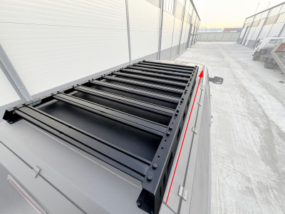 Кунг опция: Рейлинги удлинённые с заходом на кабину