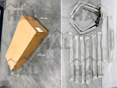 Каркас силовой ATLAS (2 прожектора, Hilux, JAC и др.)