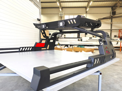 Дуга экспедиционная (корзина, 2 задних прожектора. Hilux, JAC и др.)