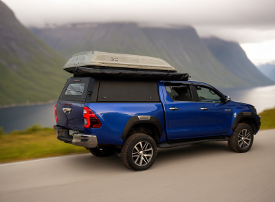 Кунг опция: Рейлинги удлинённые с заходом на кабину