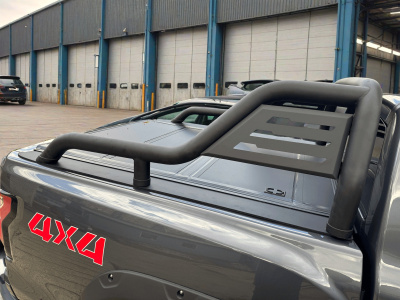 Крышка HAL 4-х секционная Foton V9 4S STANDART (под штатную дугу с доборами)