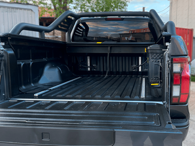 Бокс для пикапа поворот. FOTON V9 ЛЕВЫЙ PICKUPBOX