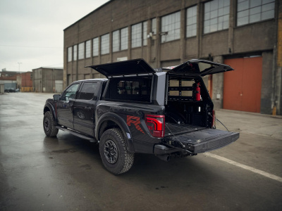 Кунг алюминиевый (3 двери) FORD F150 (9 g.) 5'7" Bed