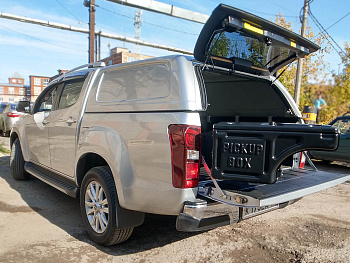Бокс для пикапа поворот. D-Max ЛЕВЫЙ PICKUPBOX