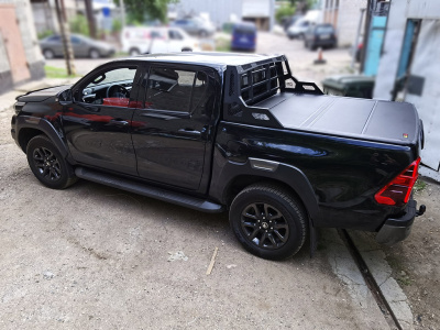 Дуга широкая с защитой стекла HAL PRO HILUX 8 REVO