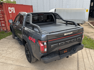 Крышка HAL 4-х секционная Foton V9 4S STANDART (под штатную дугу с доборами)